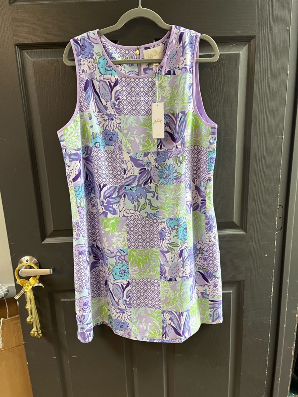 Lilly Pulitzer Lavender & Mint Floral Shift Dress